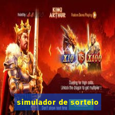 simulador de sorteio