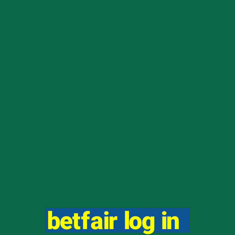 betfair log in