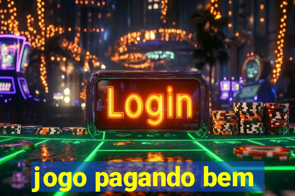 jogo pagando bem