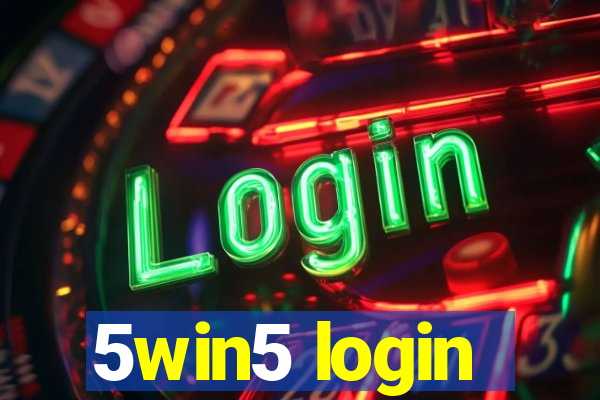 5win5 login