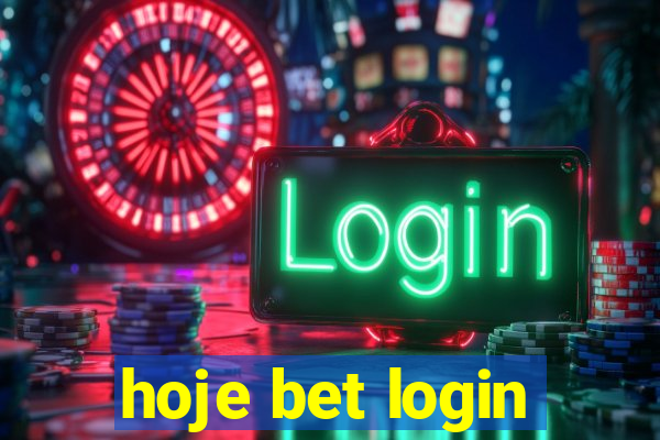 hoje bet login