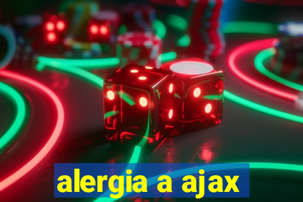 alergia a ajax