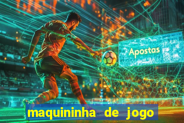 maquininha de jogo de futebol