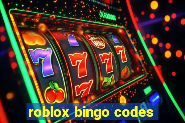 roblox bingo codes