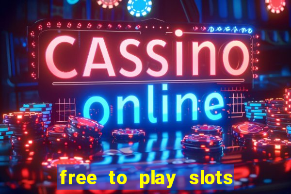 free to play slots no download