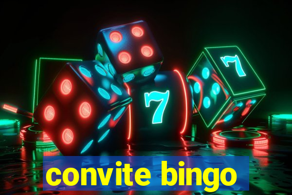 convite bingo