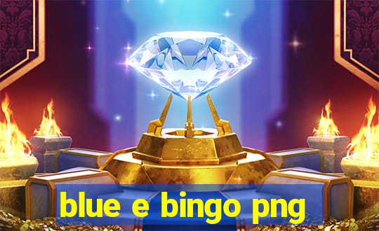 blue e bingo png