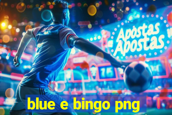 blue e bingo png