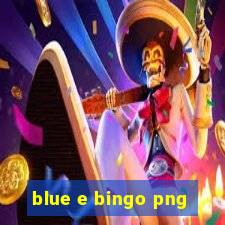 blue e bingo png