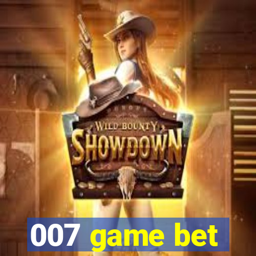 007 game bet