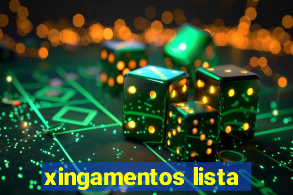 xingamentos lista