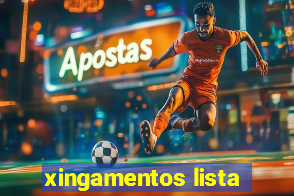 xingamentos lista