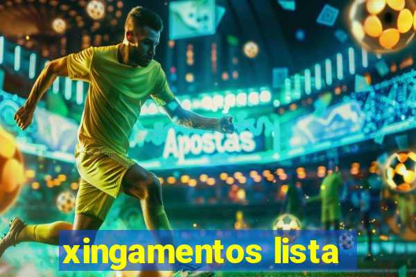 xingamentos lista