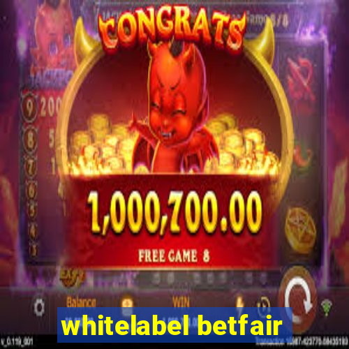 whitelabel betfair