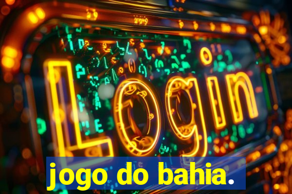 jogo do bahia.