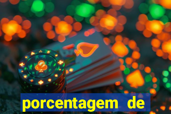 porcentagem de pagamento dos slots