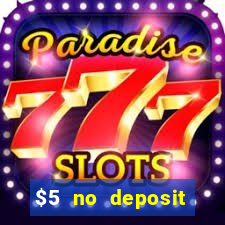 $5 no deposit casino nz