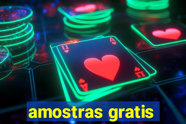 amostras gratis