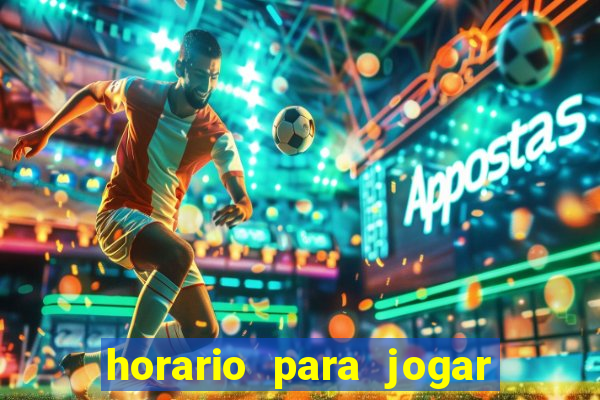 horario para jogar fortune coelho