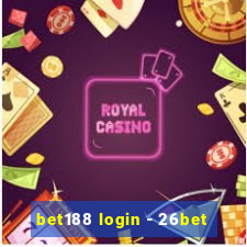 bet188 login - 26bet