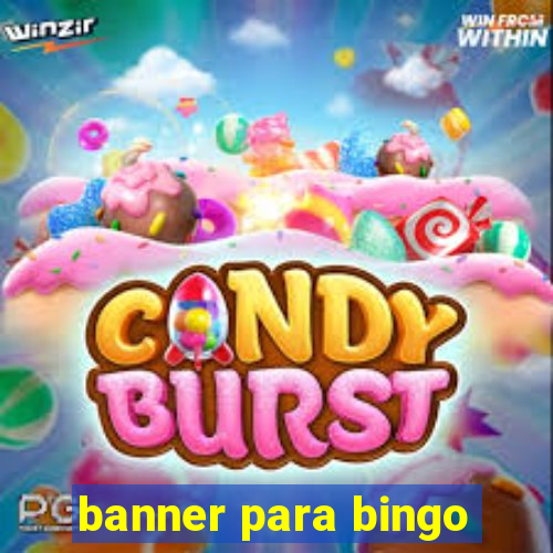 banner para bingo