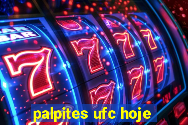 palpites ufc hoje