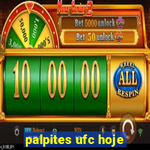 palpites ufc hoje