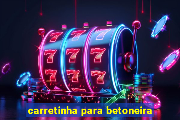 carretinha para betoneira