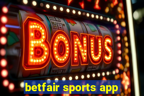 betfair sports app