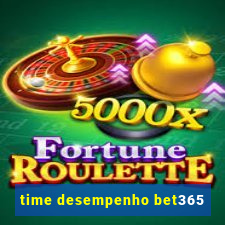 time desempenho bet365