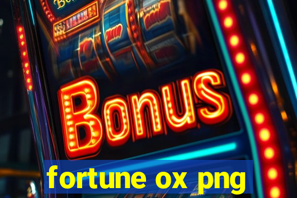 fortune ox png