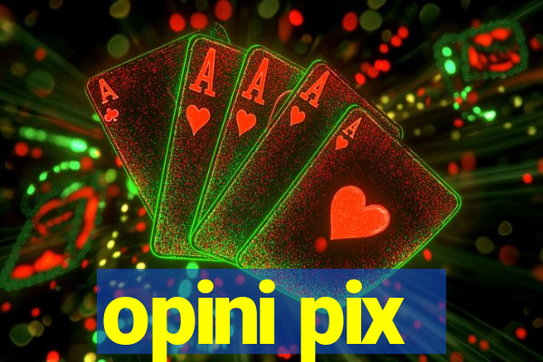 opini pix