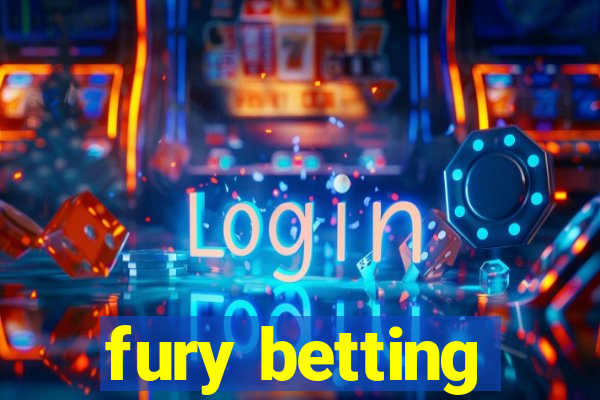 fury betting