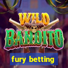 fury betting