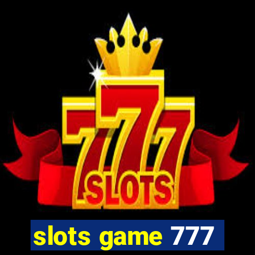 slots game 777