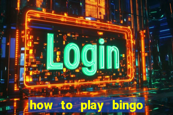 how to play bingo with playing cards