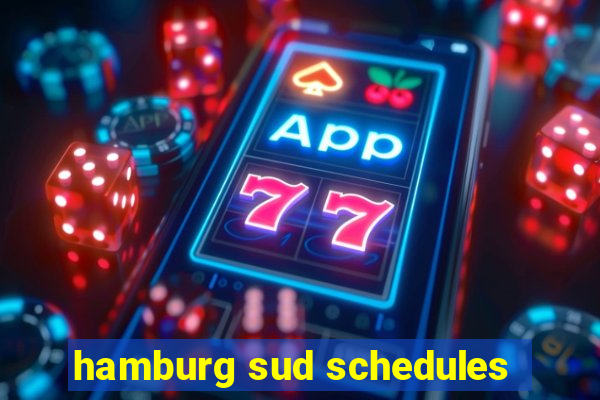 hamburg sud schedules