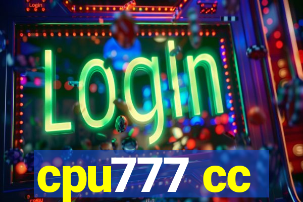 cpu777 cc