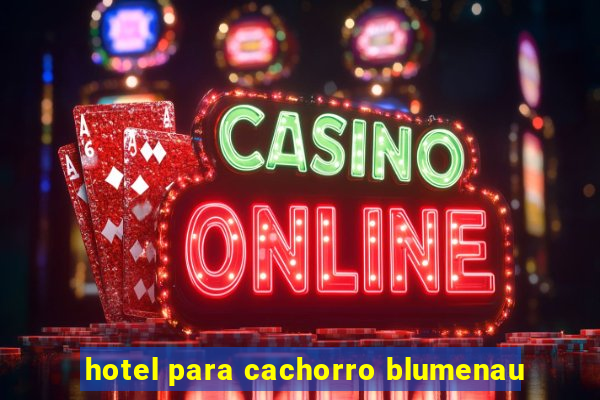 hotel para cachorro blumenau