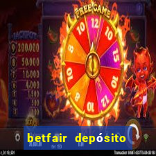 betfair depósito mínimo pix