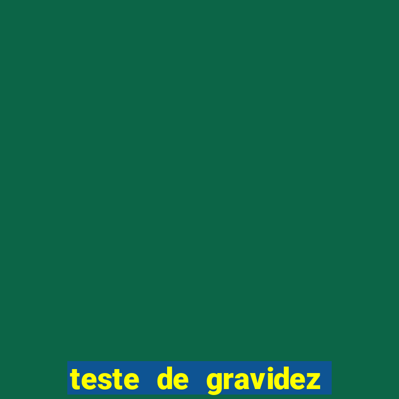 teste de gravidez positivo em pdf