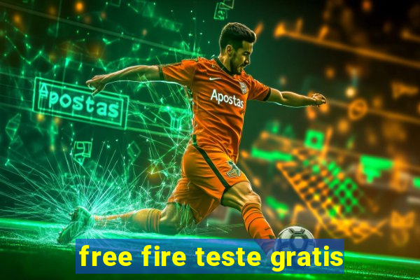 free fire teste gratis