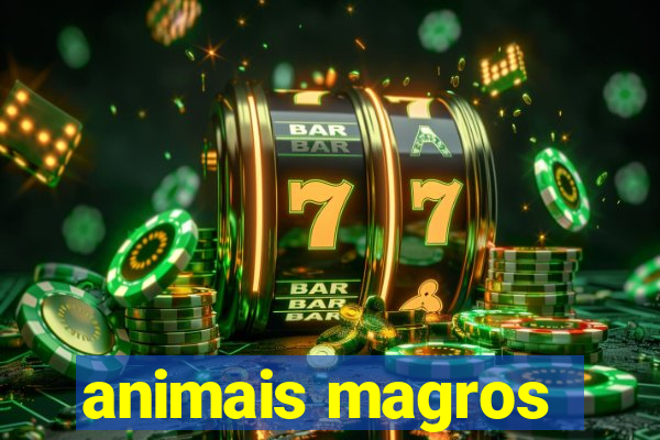 animais magros