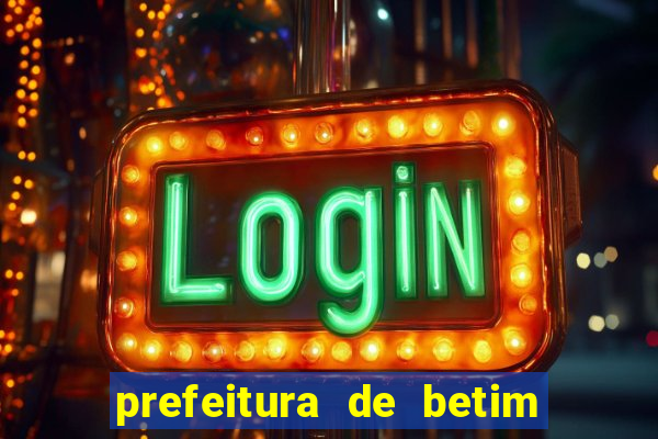 prefeitura de betim contracheque online