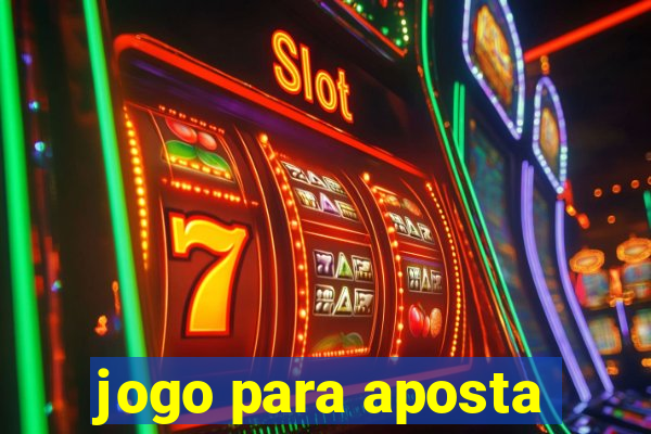 jogo para aposta