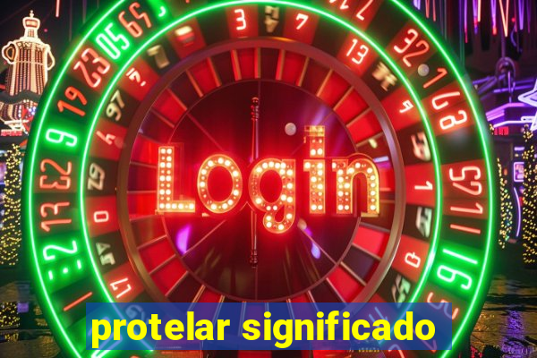 protelar significado