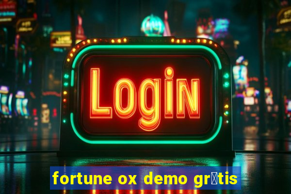 fortune ox demo gr谩tis