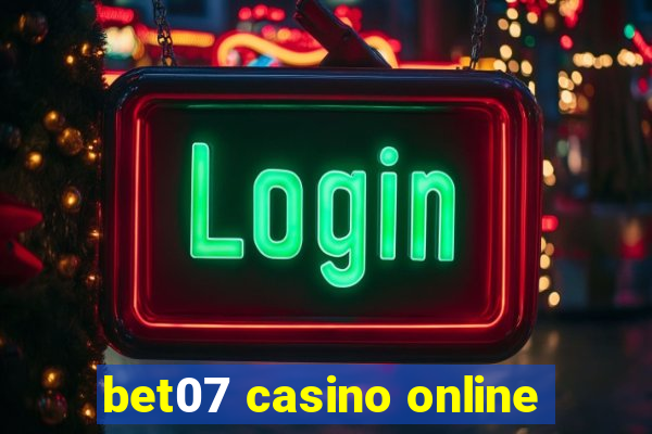 bet07 casino online