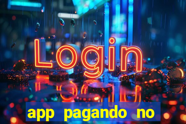 app pagando no cadastro via pix