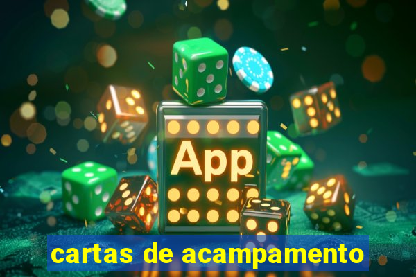 cartas de acampamento